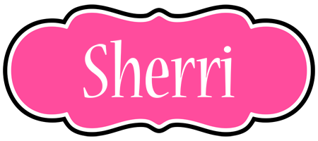 Sherri invitation logo