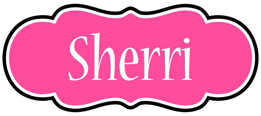Sherri invitation logo