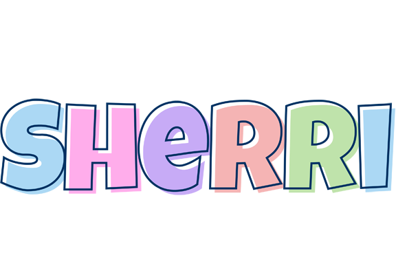 Sherri pastel logo