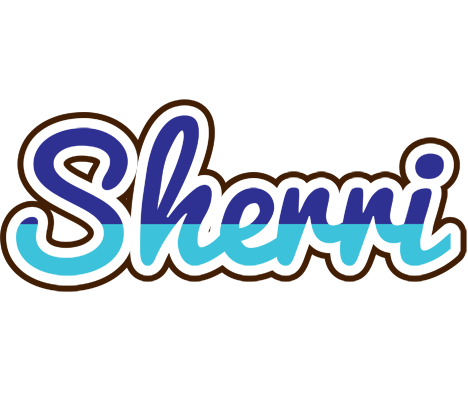 Sherri raining logo