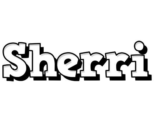 Sherri snowing logo