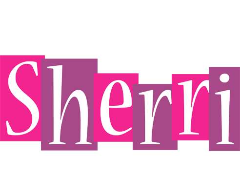 Sherri whine logo