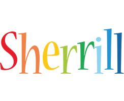 Sherrill birthday logo