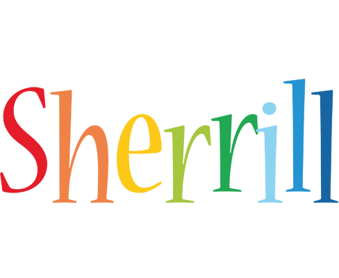 Sherrill birthday logo