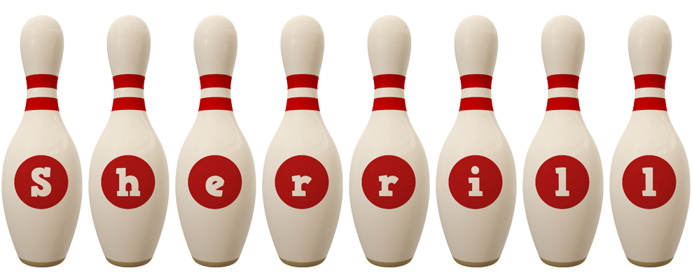 Sherrill bowling-pin logo