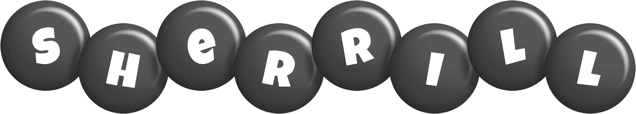 Sherrill candy-black logo