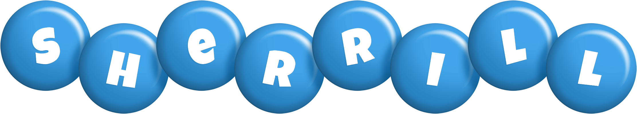 Sherrill candy-blue logo