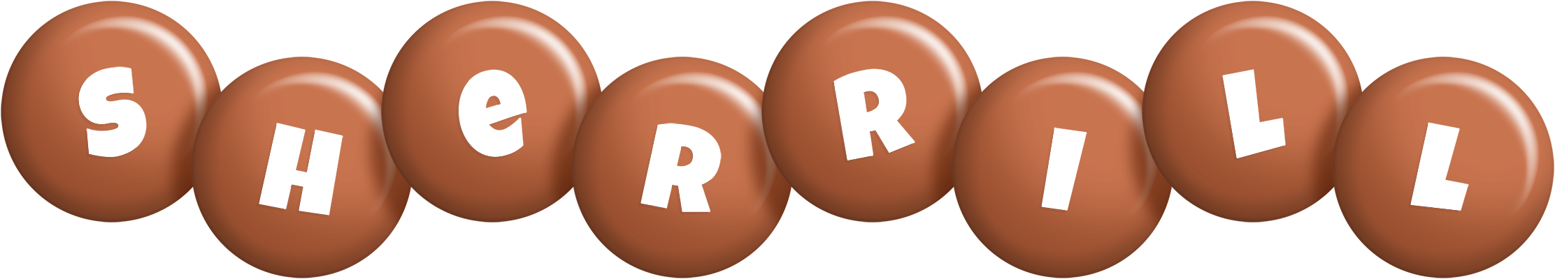 Sherrill candy-brown logo
