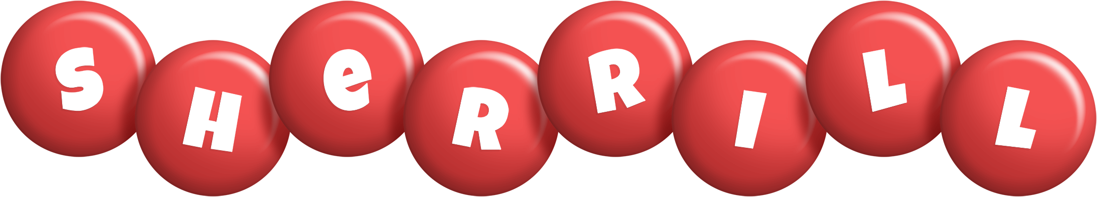 Sherrill candy-red logo