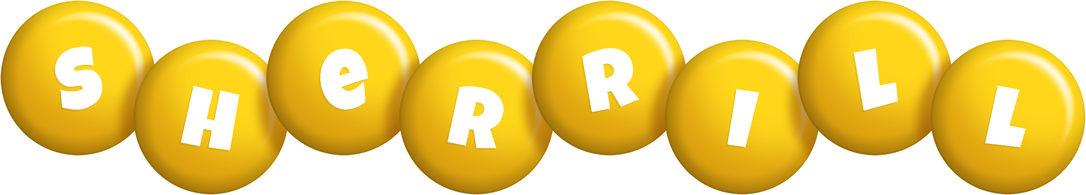 Sherrill candy-yellow logo