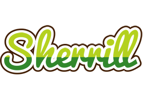 Sherrill golfing logo