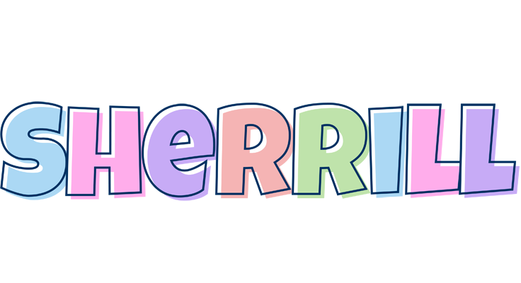 Sherrill pastel logo