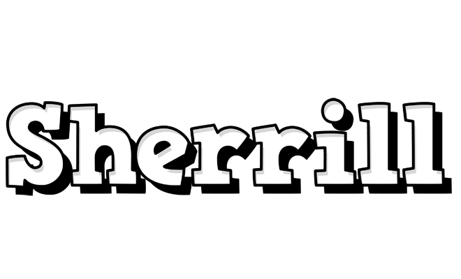 Sherrill snowing logo