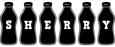 Sherry bottle logo