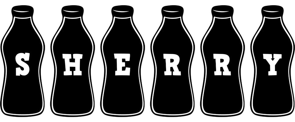 Sherry bottle logo