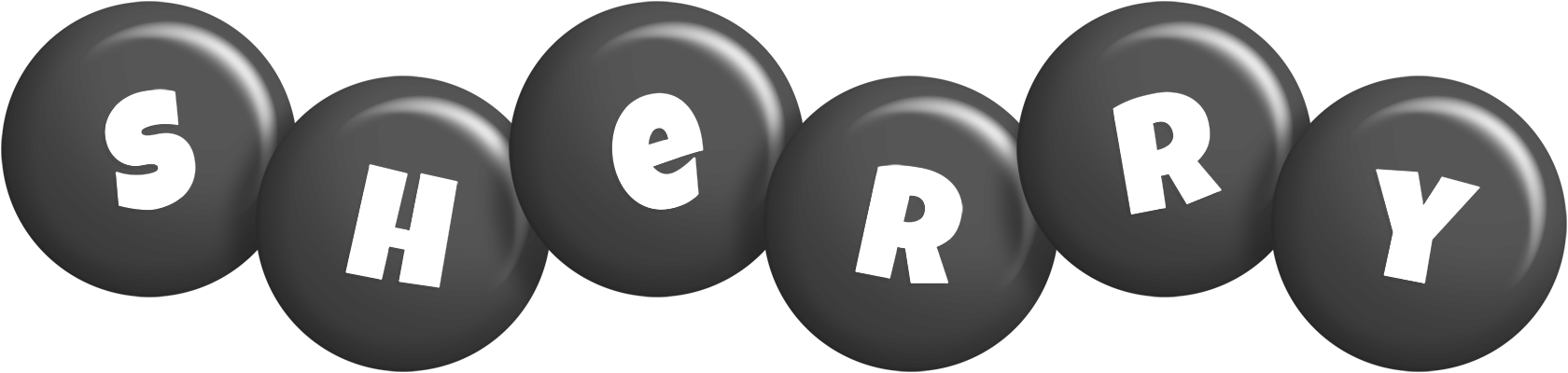 Sherry candy-black logo
