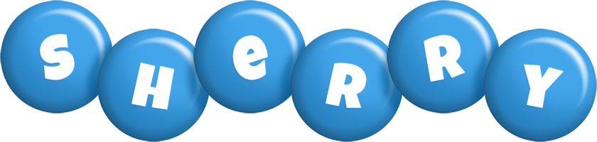 Sherry candy-blue logo