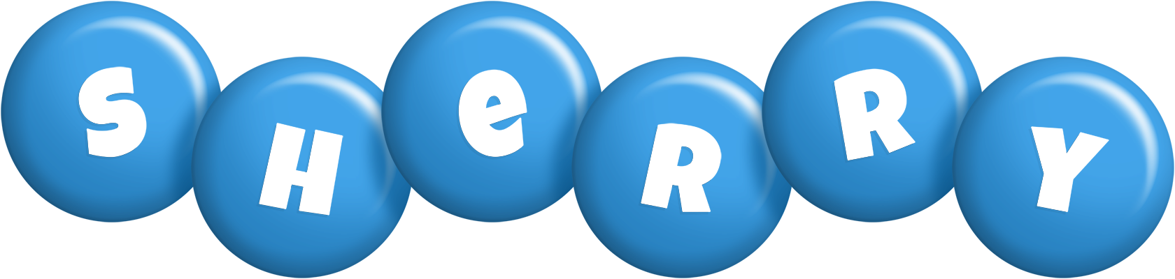 Sherry candy-blue logo