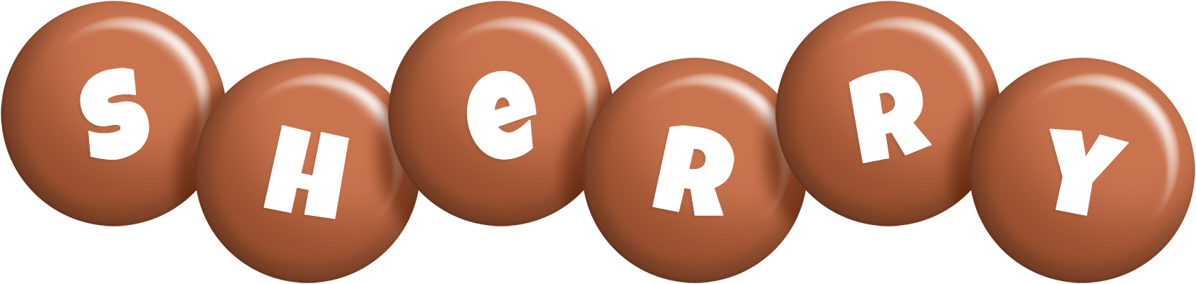 Sherry candy-brown logo