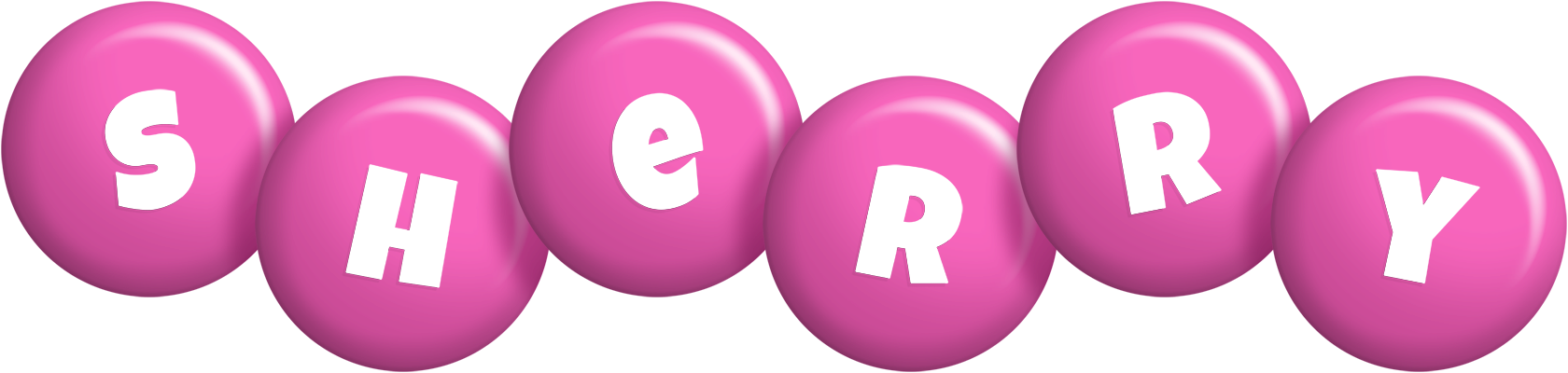 Sherry candy-pink logo