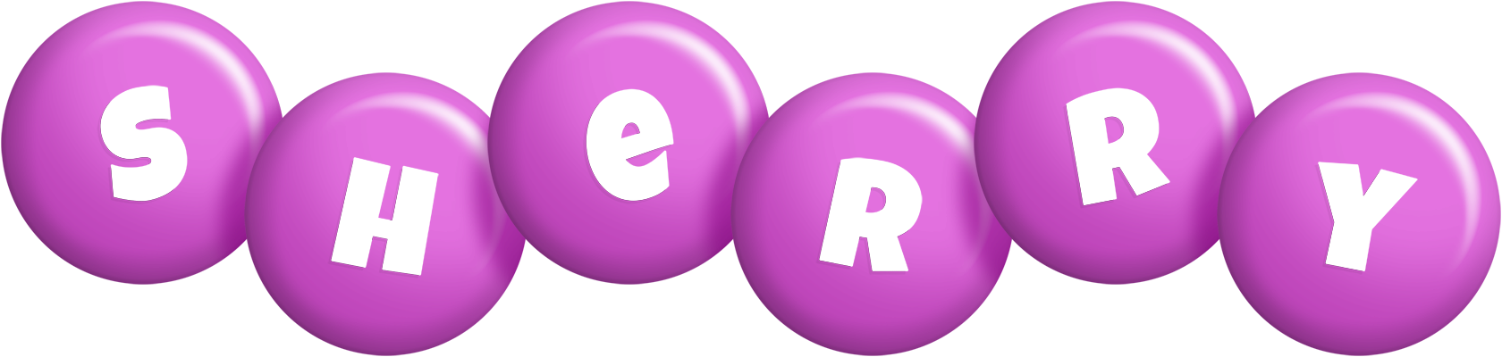 Sherry candy-purple logo