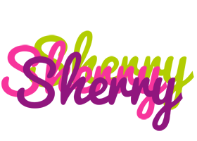 Sherry flowers logo
