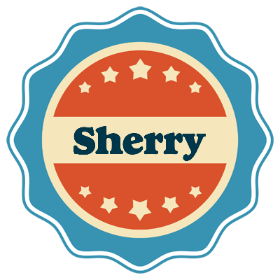 Sherry labels logo