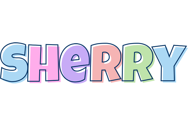 Sherry pastel logo