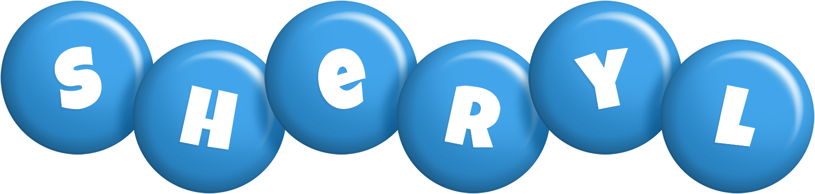Sheryl candy-blue logo