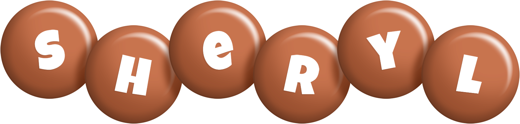 Sheryl candy-brown logo