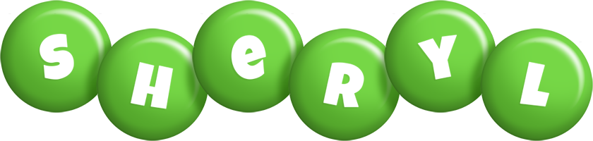 Sheryl candy-green logo