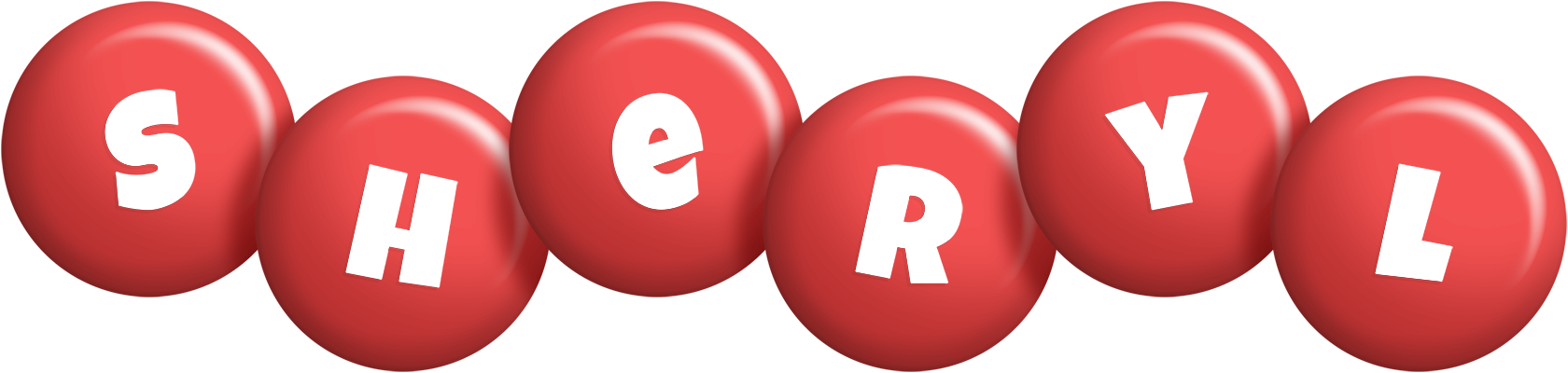 Sheryl candy-red logo