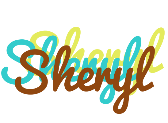 Sheryl cupcake logo