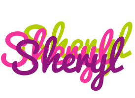 Sheryl flowers logo