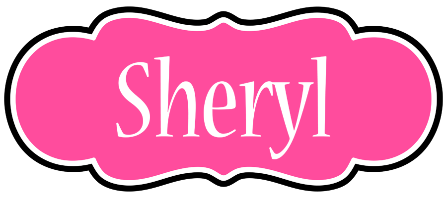 Sheryl invitation logo