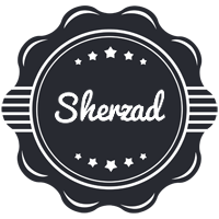 Sherzad badge logo