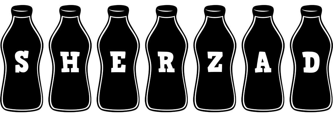 Sherzad bottle logo