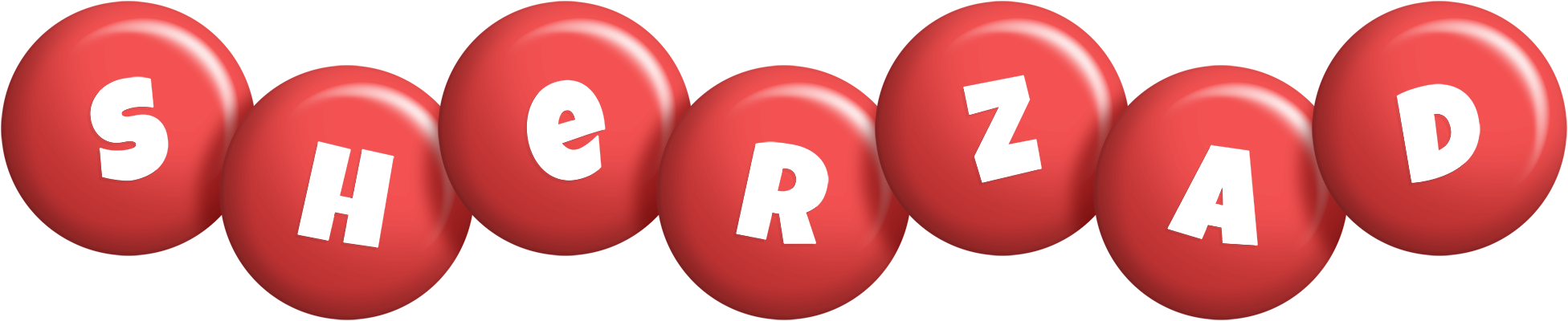 Sherzad candy-red logo