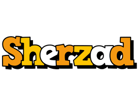 Sherzad cartoon logo