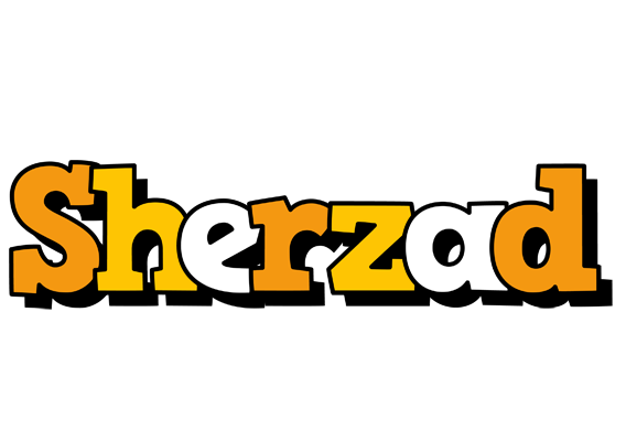 Sherzad cartoon logo