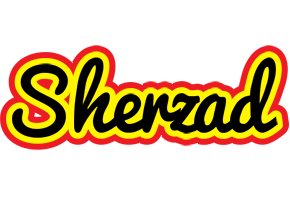 Sherzad flaming logo