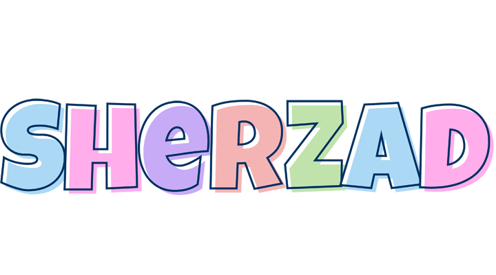Sherzad pastel logo