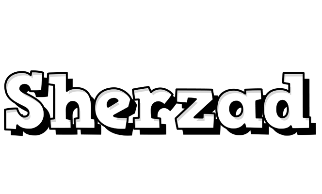 Sherzad snowing logo