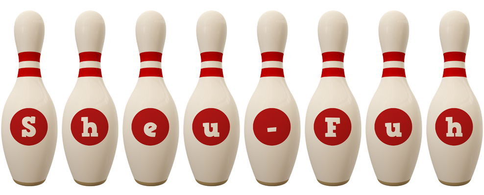 Sheu-Fuh bowling-pin logo