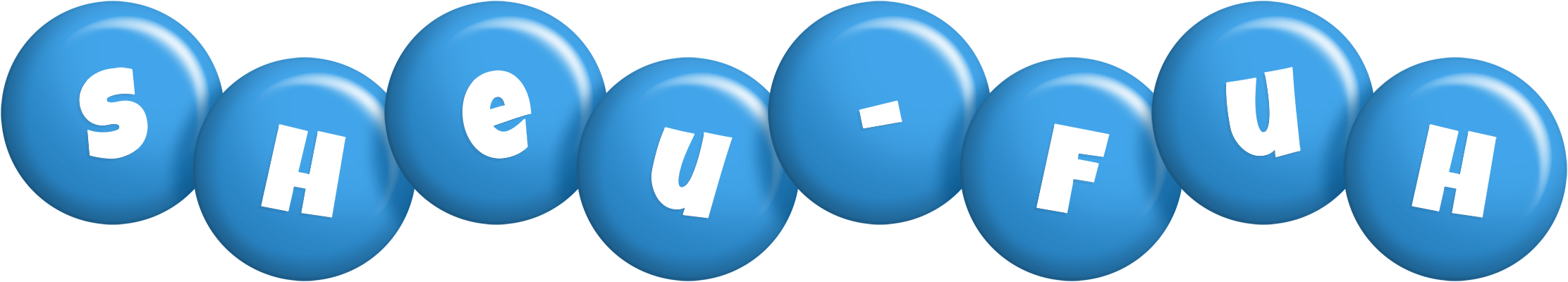 Sheu-Fuh candy-blue logo