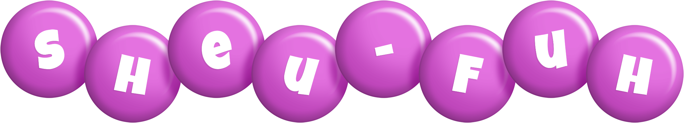 Sheu-Fuh candy-purple logo