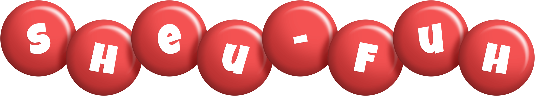 Sheu-Fuh candy-red logo