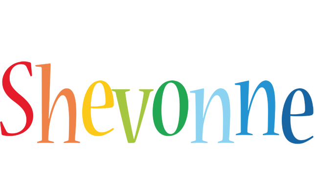 Shevonne birthday logo