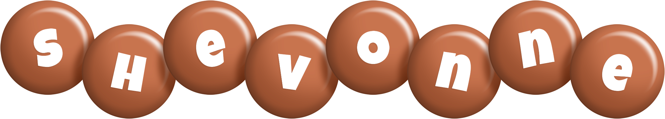 Shevonne candy-brown logo