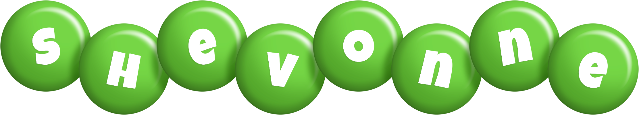 Shevonne candy-green logo